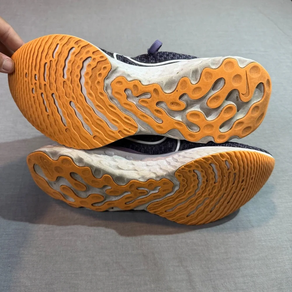 Nike React Infinity Run Flyknit 3 Women 11 Purple Good DD3024-502‎ Running Shoes